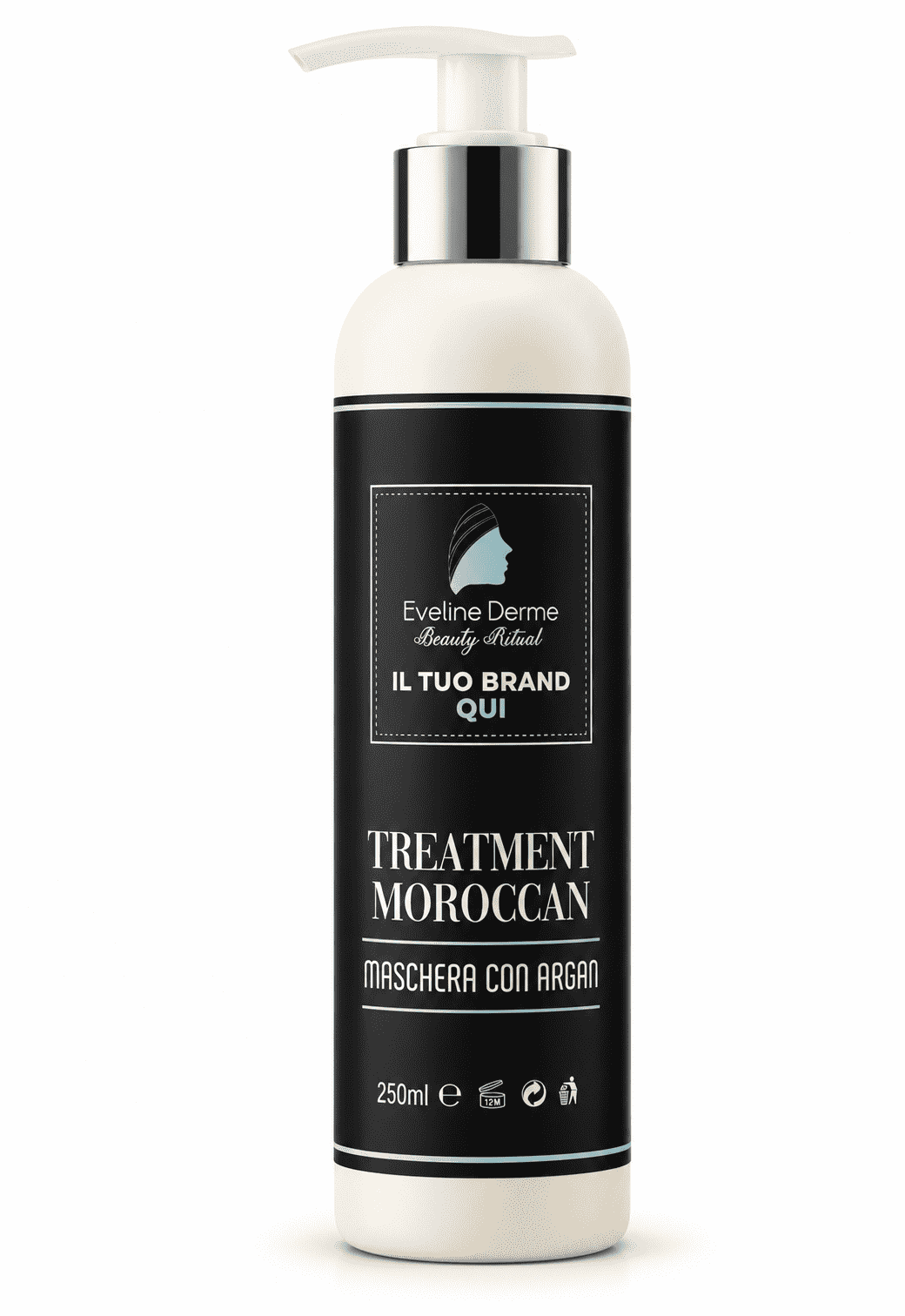 treatment-moroccan-argan-evelinederme-prodotti-personalizzati Treatment Moroccan Argan 250 ml - immagine 1